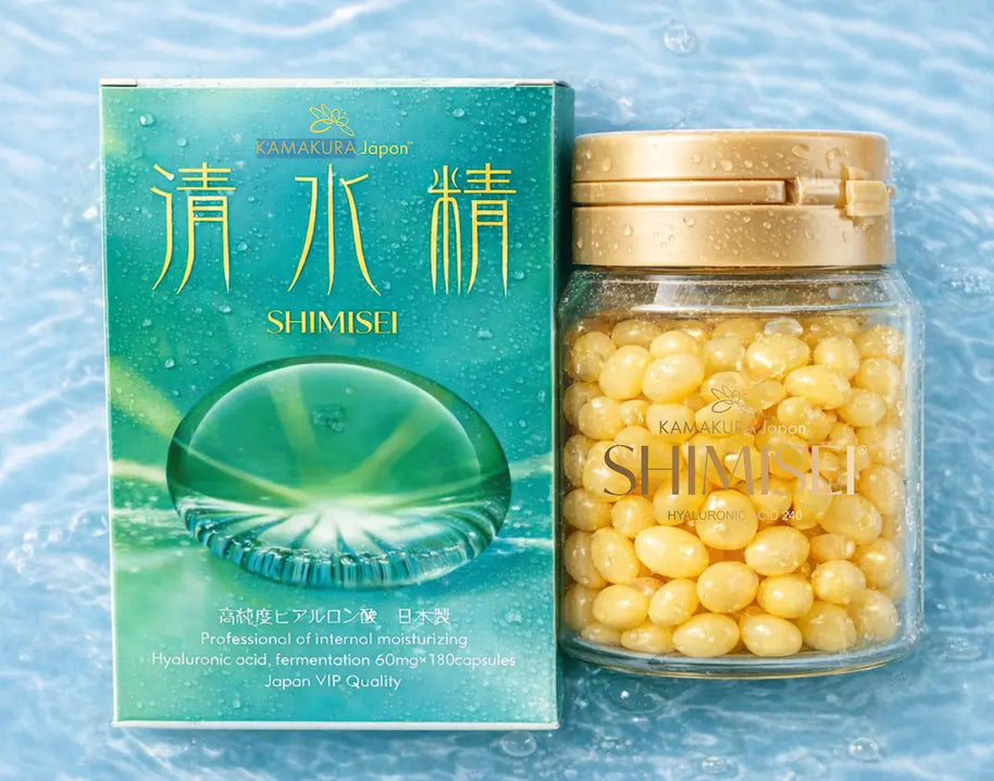 SHIMISEI High-Purity Hyaluronic Acid 240mg | Inner Moisture Support 2-Week Starter | MADE IN JAPAN TokyoSupplements.com.au