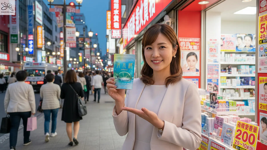 SHIMISEI High-Purity Hyaluronic Acid 240mg | Japanese Wellness Capsules | 180 Caps | Made in Japan KAMAKURA JAPON