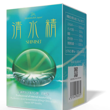 SHIMISEI High-Purity Hyaluronic Acid 240mg | Beauty & Hydration Support | 180 Caps | MADE IN JAPAN TokyoSupplements.com.au