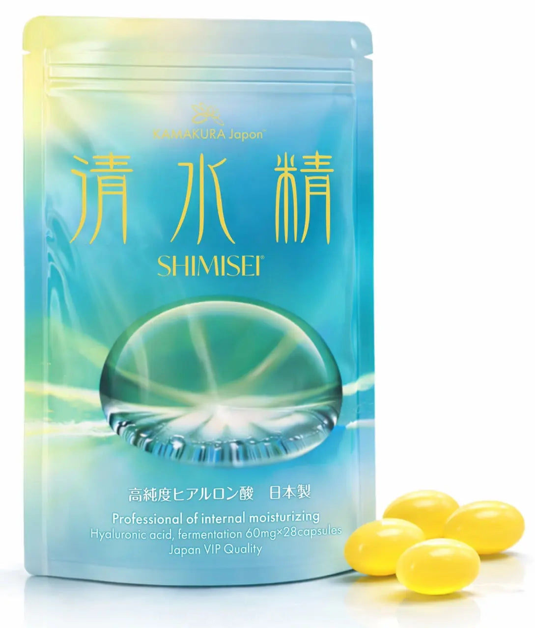 SHIMISEI Hyaluronic Acid 240mg | Trial Pouch 28 Caps | Daily